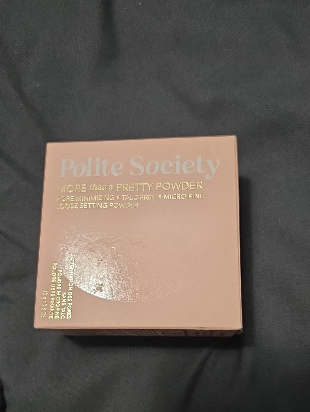 Polite Society More Than a Pretty Powder - Brightening Peach Setting Powder